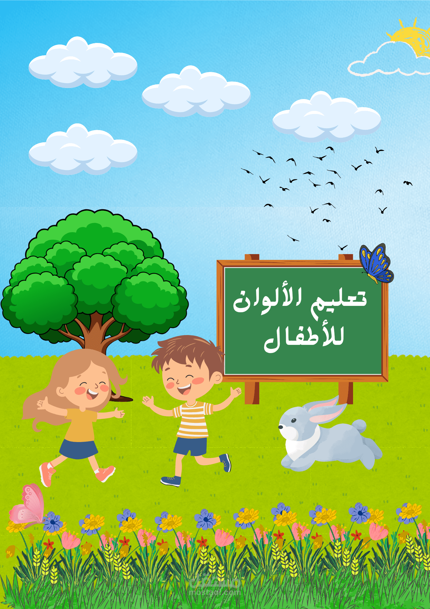 تعليم الألوان للأطفال