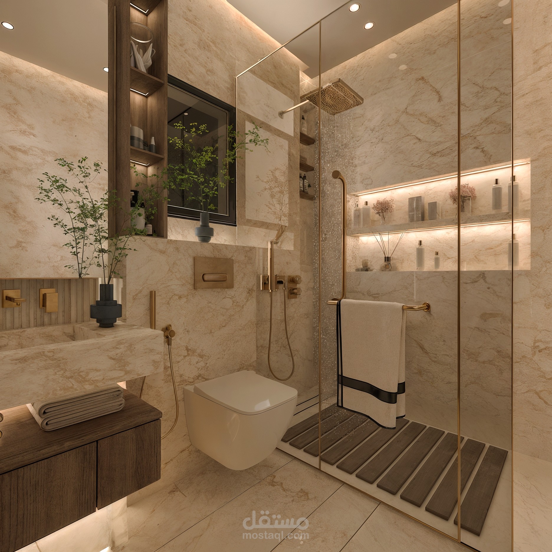 تصميم حمام