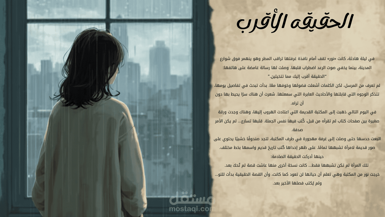 قصه مشوقه جذابة إبداعية