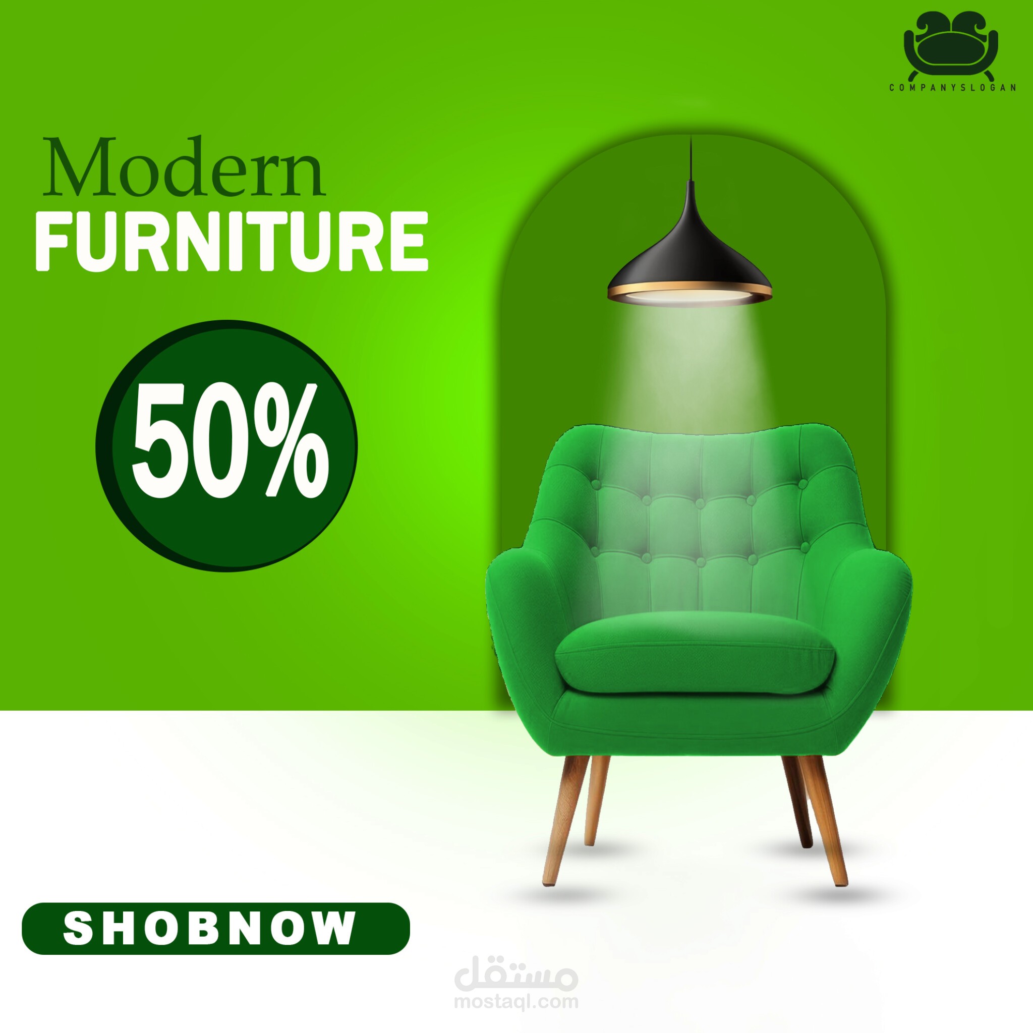 Professional & Elegant Furniture Poster Design