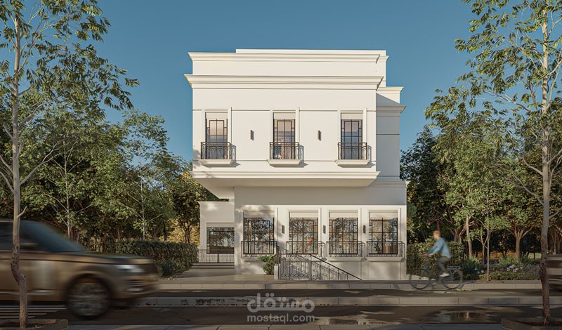تصميم فيلا سكنيه خميس مشيط - اللمملكه العربيه السعوديه