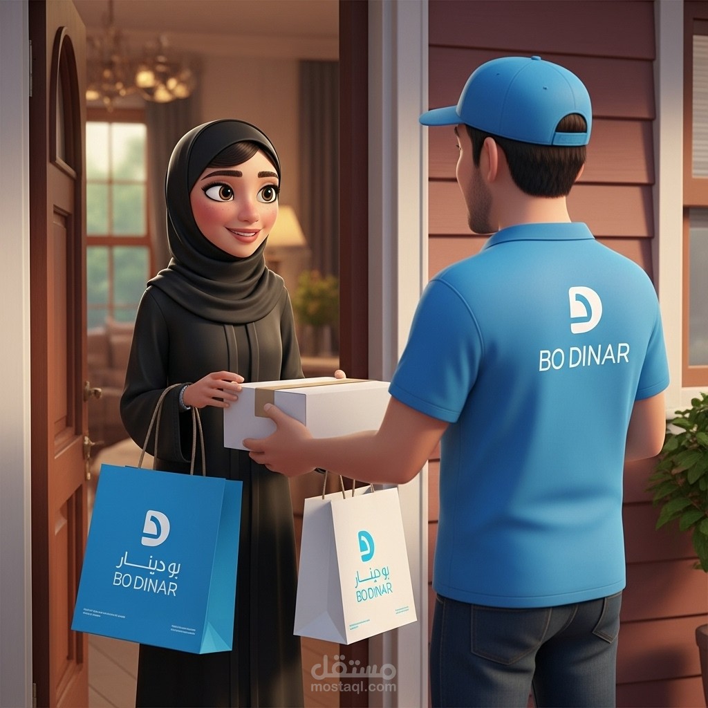 فيديو انميشن ثري دي كرتون  لصالح تطبيق كويتي