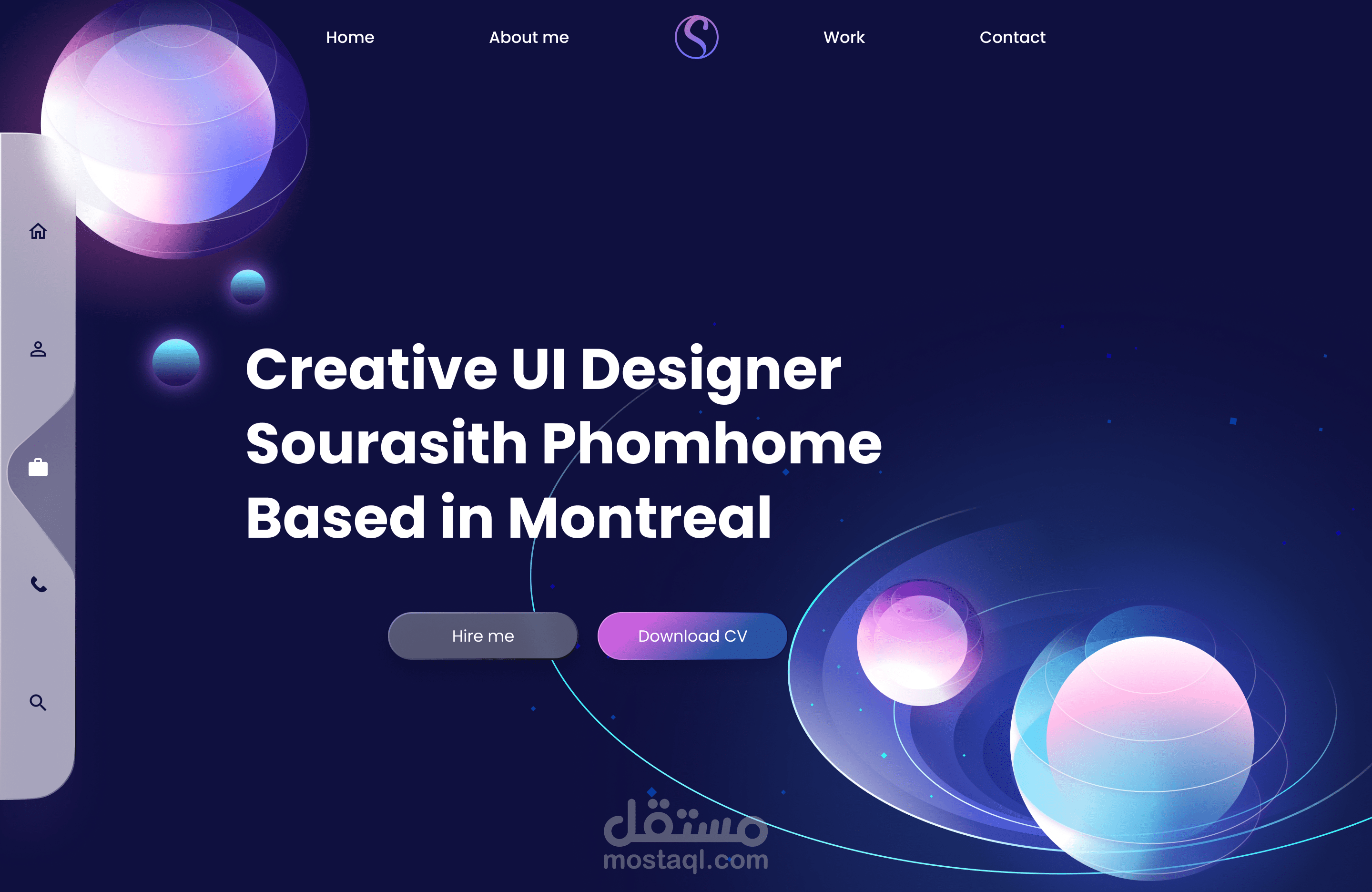 portfolio Landing Page