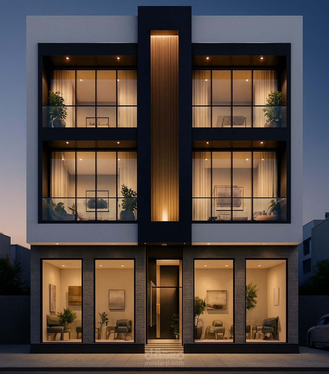 تصميم واجهه مودرن