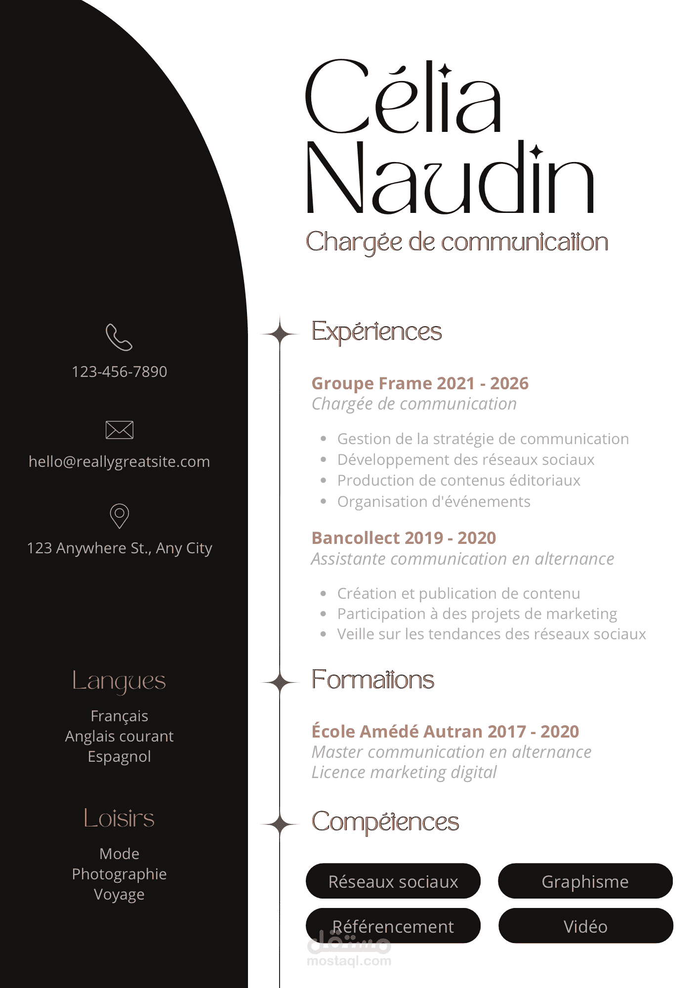 إعداد سيرة ذاتية احترافية لمرشح يبحث عن عمل