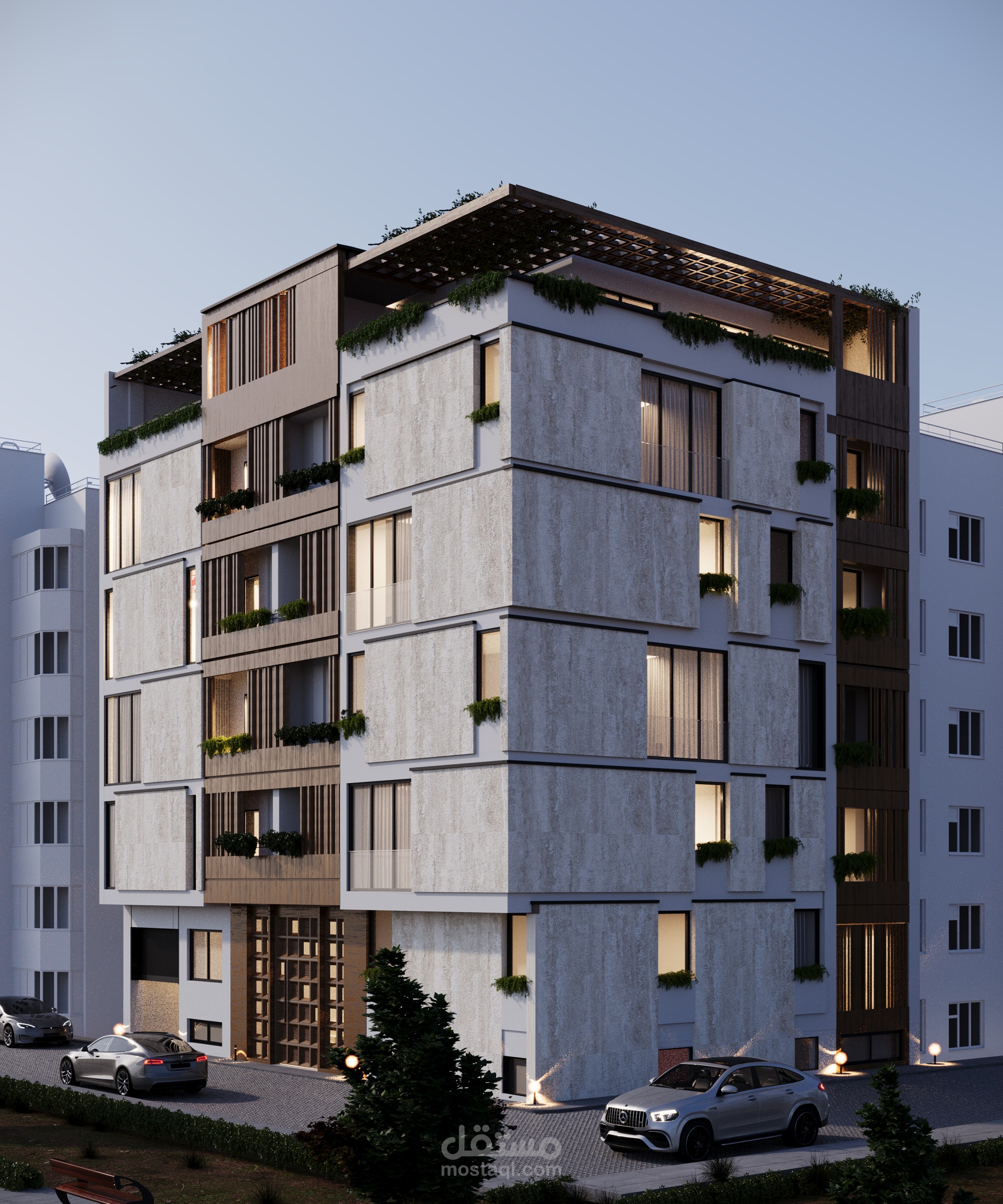 إقامة سكنية R+4