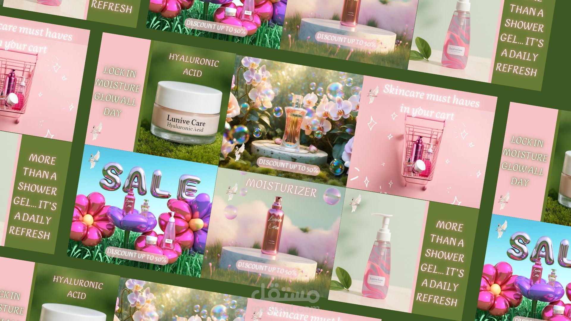 تصميمات سوشيال ميديا احترافيه