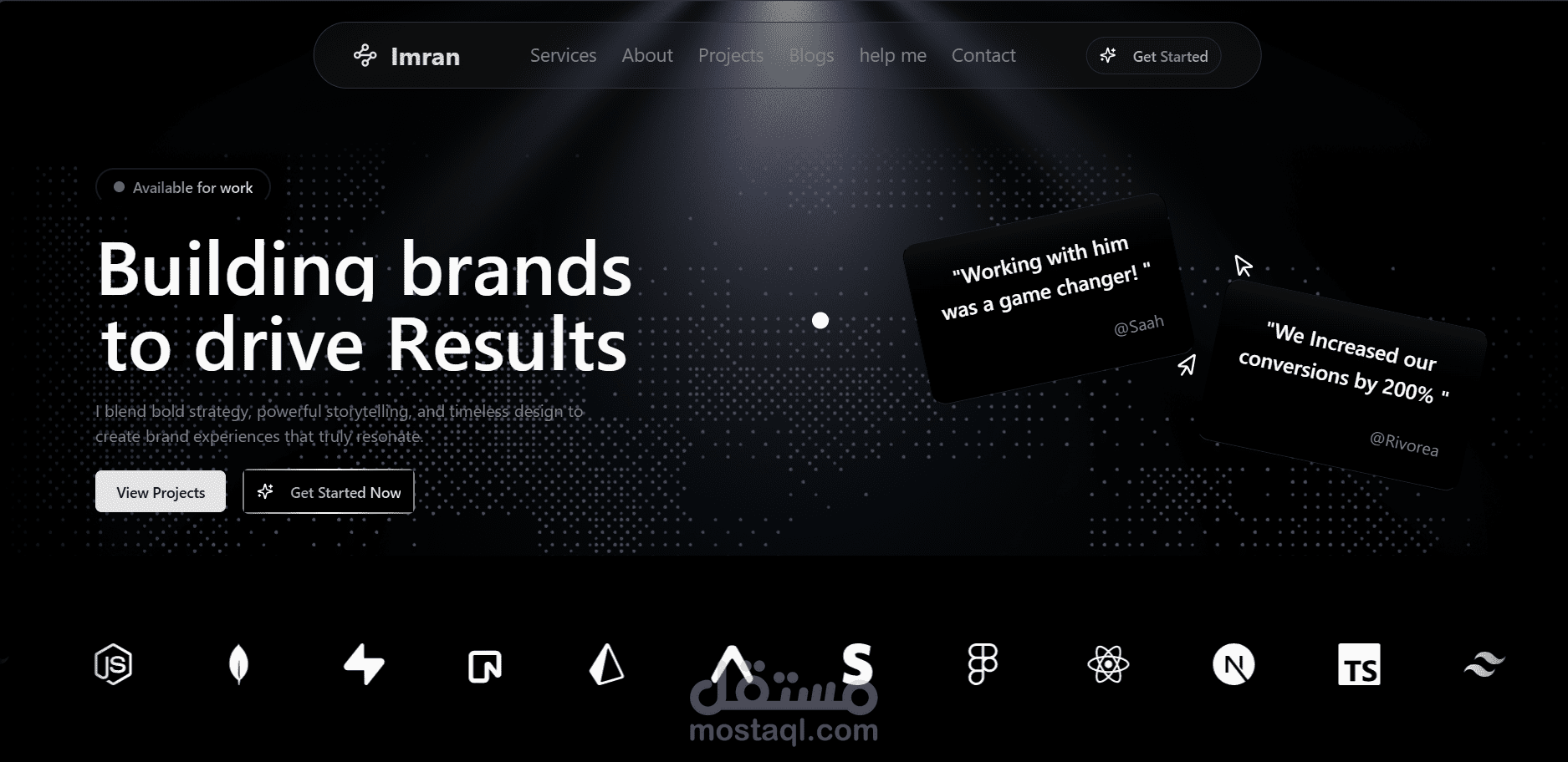 portfolio website
