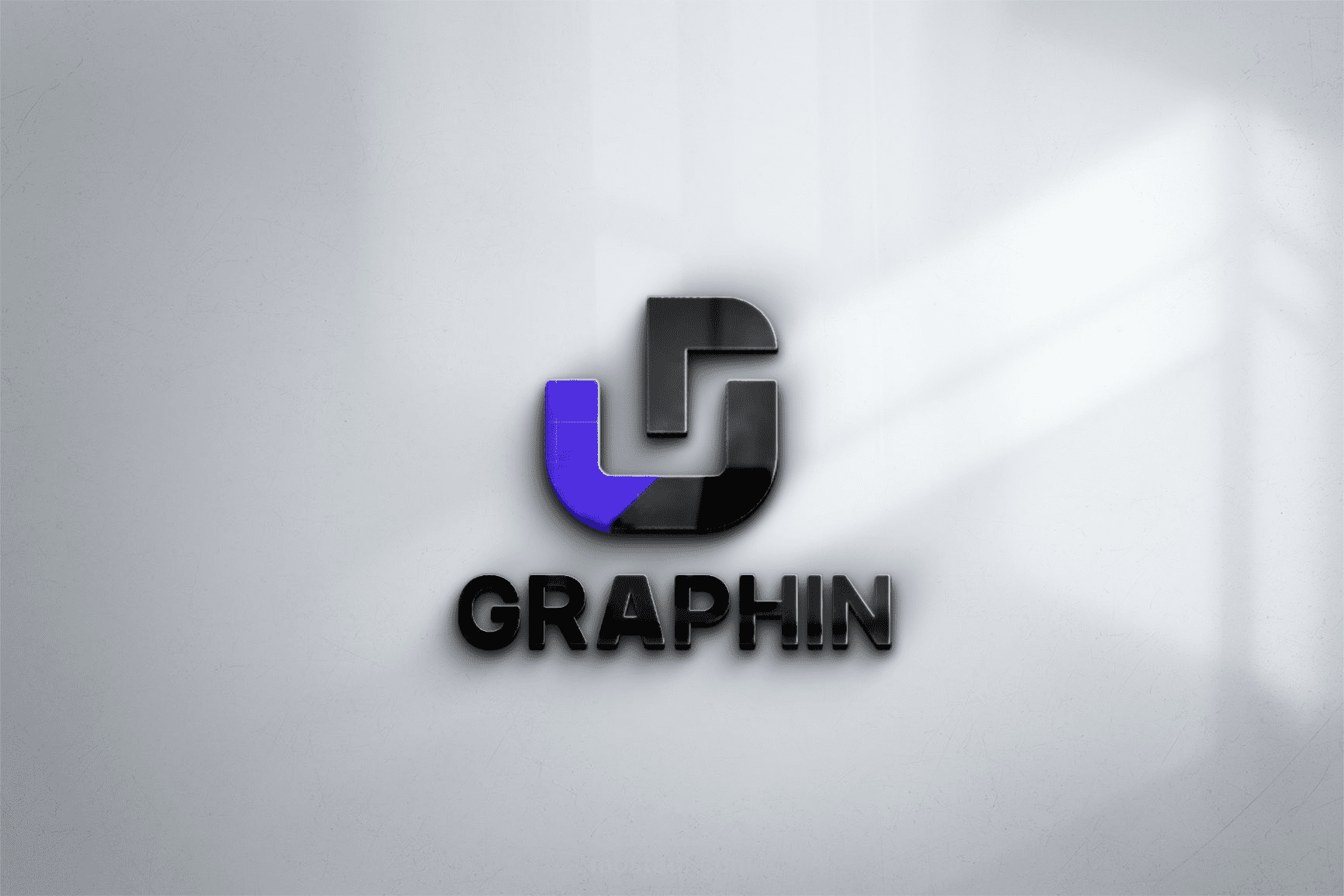 شعار هندسي ثلاثي الابعاد