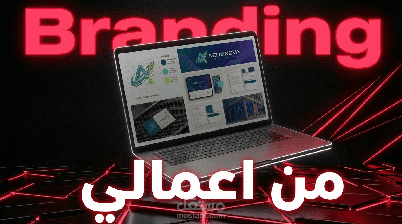 جزء من تصاميمي في مجال Branding