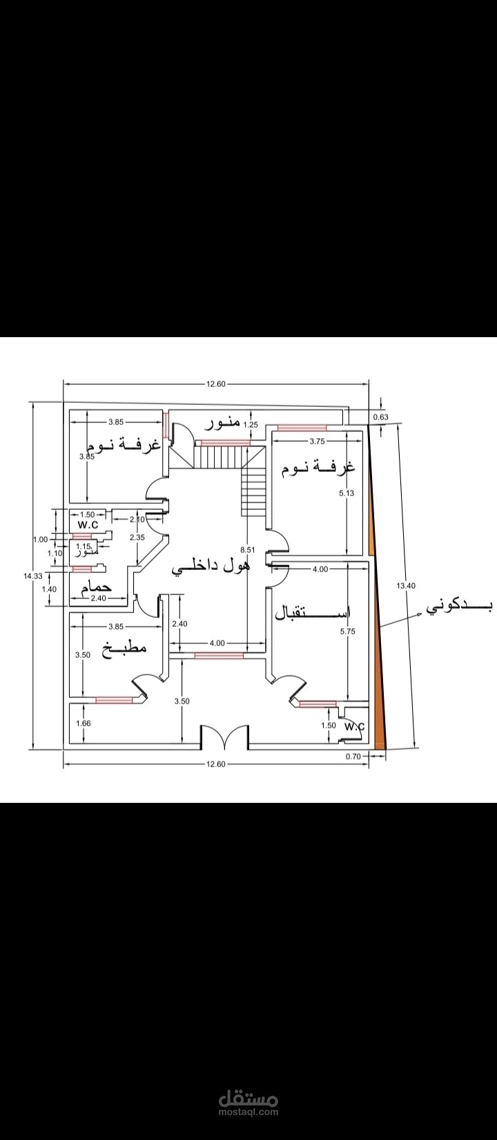 تصميم خارطة منزل