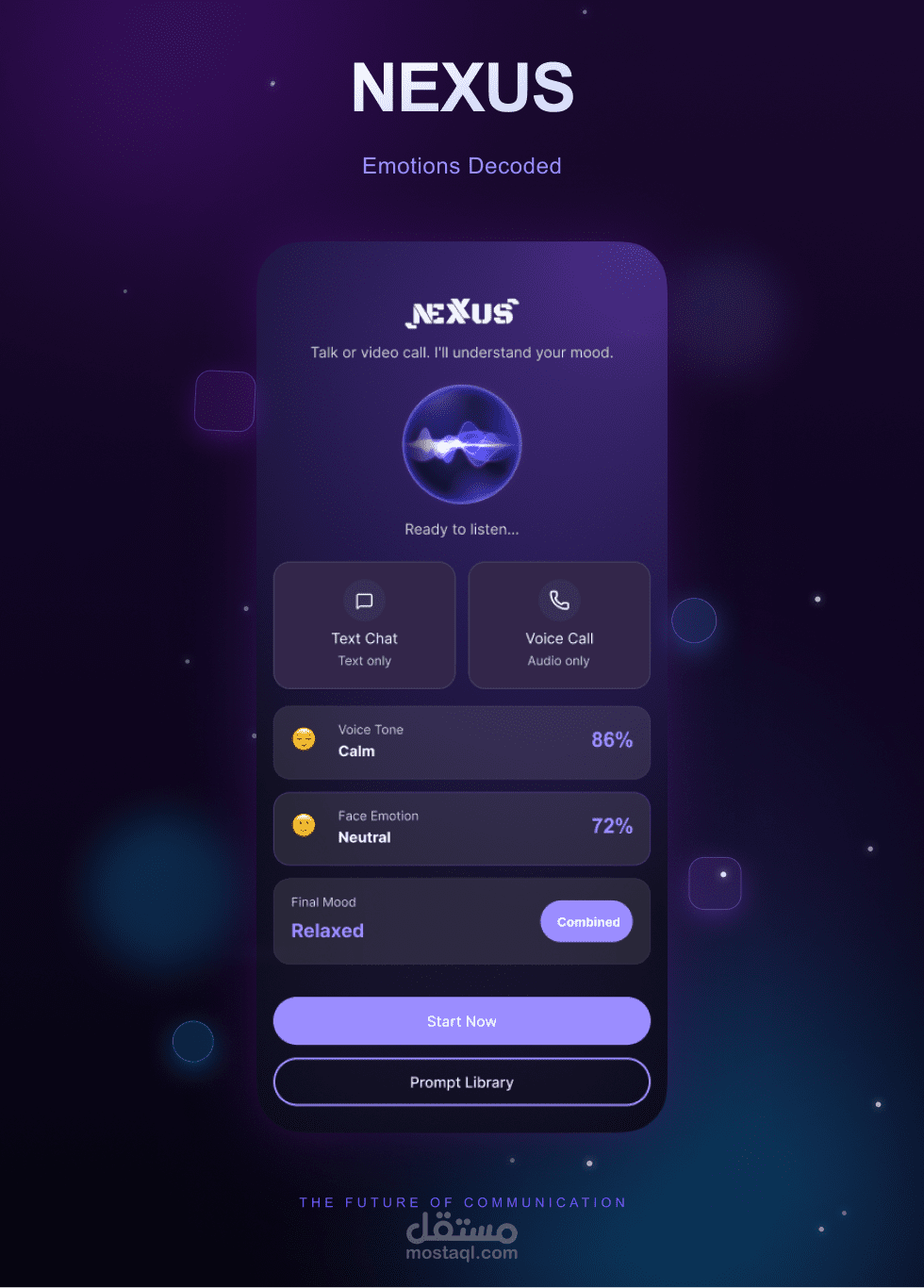 Nexus | تطبيق ذكاء اصطناعي للتواصل الشامل لدعم ذوي الاحتياجات الخاصة