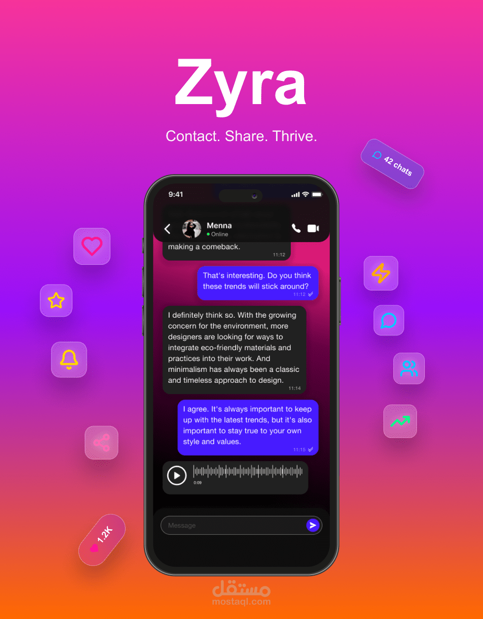 Zyra Mobile App