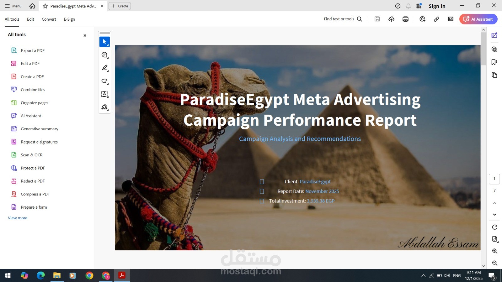 Travelling Agency Campaign