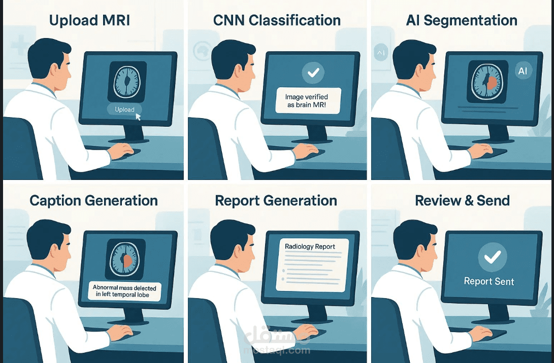 (Brain Scan Hub) — الكشف وتشخيص الأورام