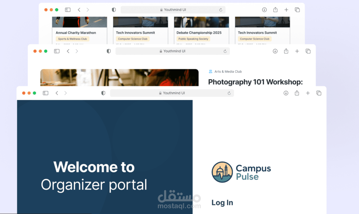 CamPus Pulse Event Website