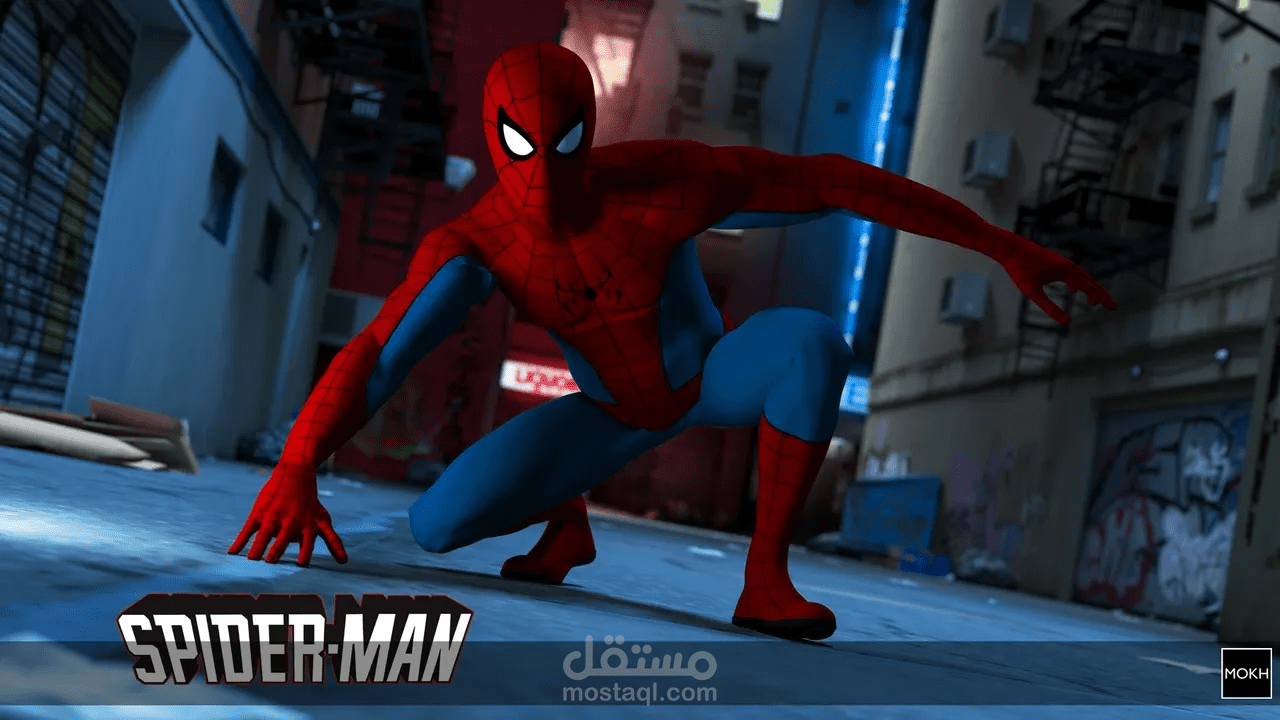Spider-Man The Hero / 3D Animation