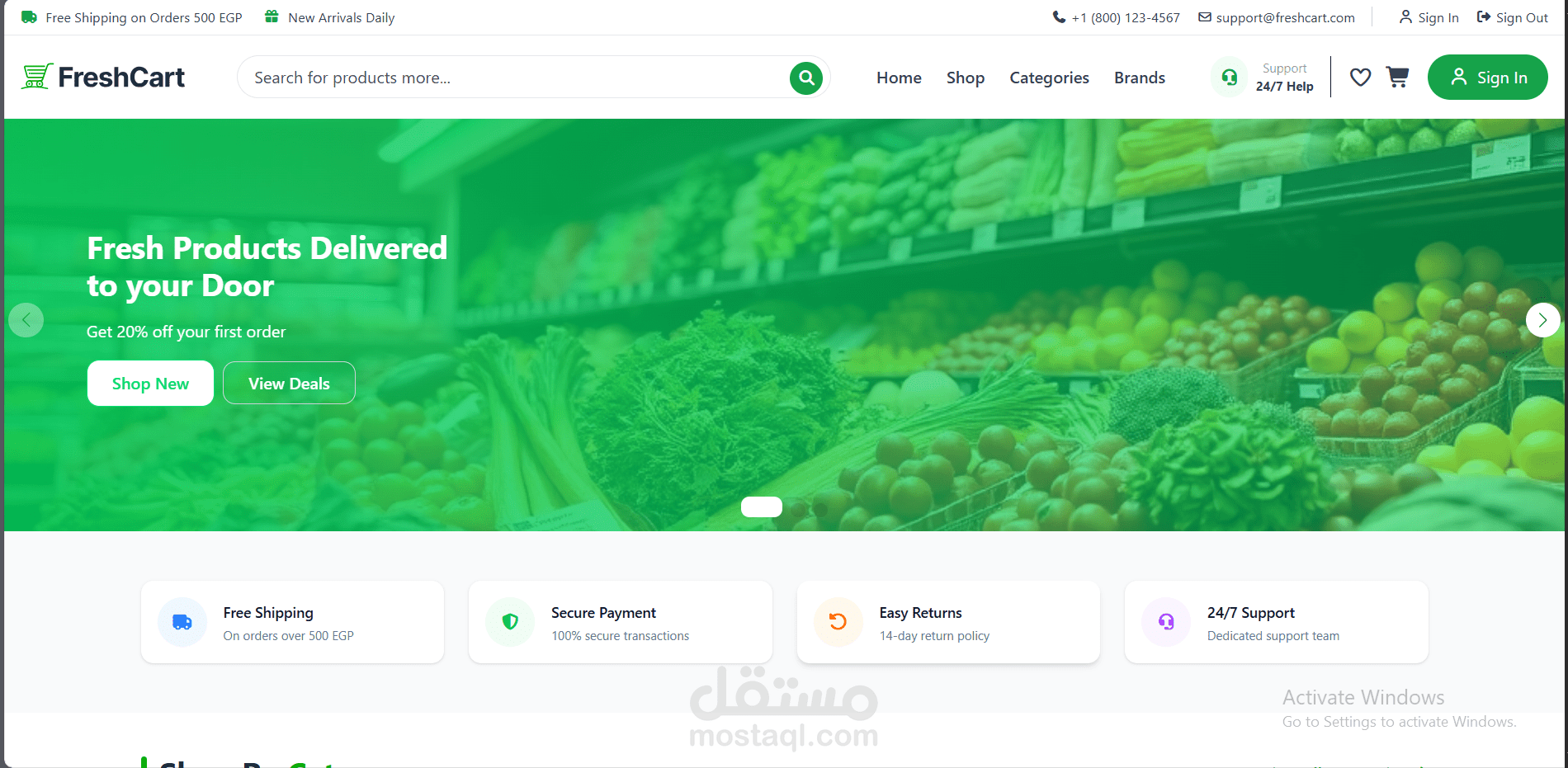 Smart E-commerce Frontend Engine - محرك متجر إلكتروني ذكي (Angular 21 & MCP)