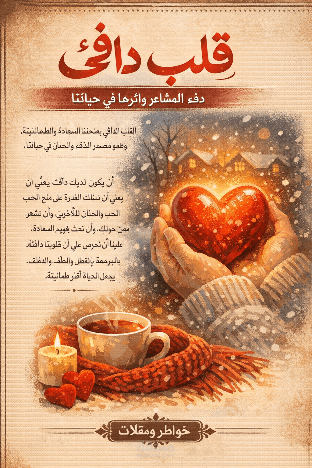 قلب دافئ