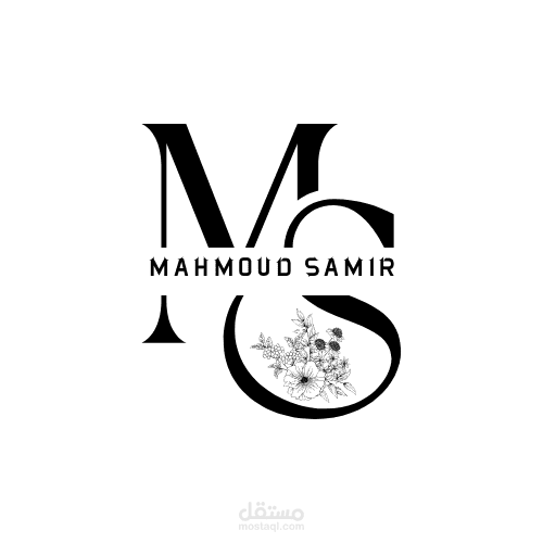 تصميم لوجو باستخدام احرفmahmoud samir