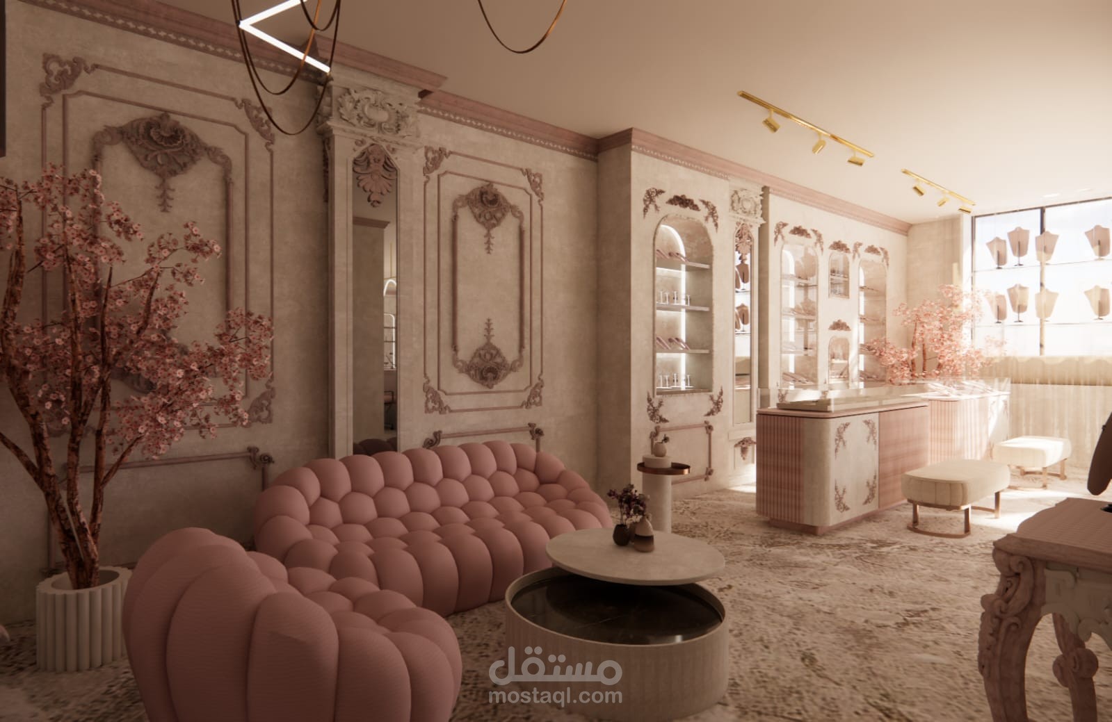 Roselle Jewelry Boutique – Neo-Classical Interior Design