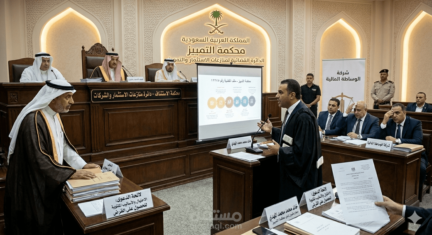لائحة اعتراض بالنقض تجاري