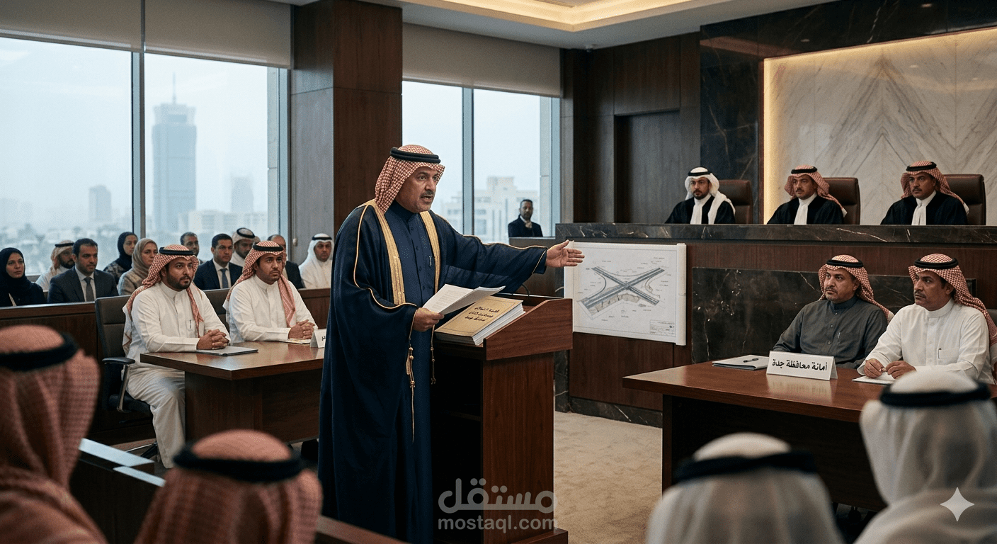 لائحة استئناف إدارية ضد أمانة جدة