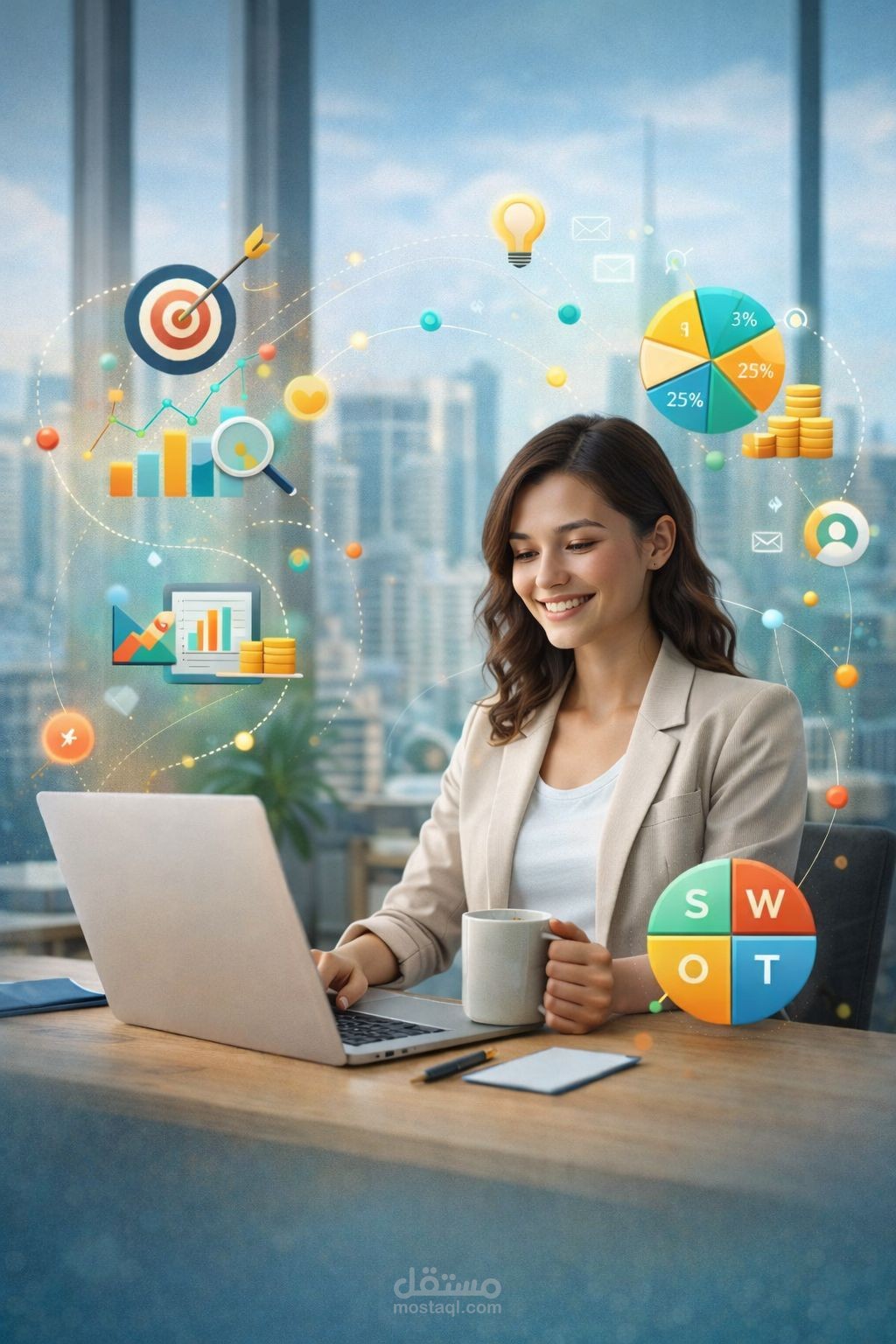 إعداد خطة محتوى تسويقية احترافية