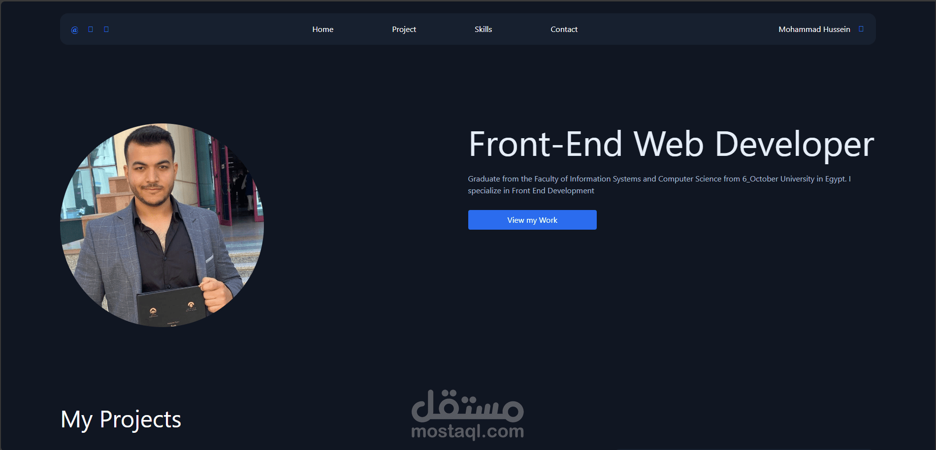 Mohammed Hussein Portfolio