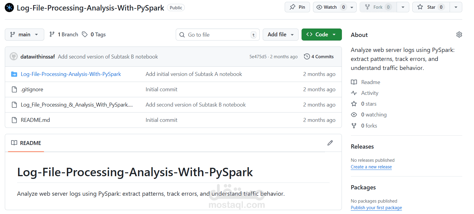 Log File Processing & Analysis
