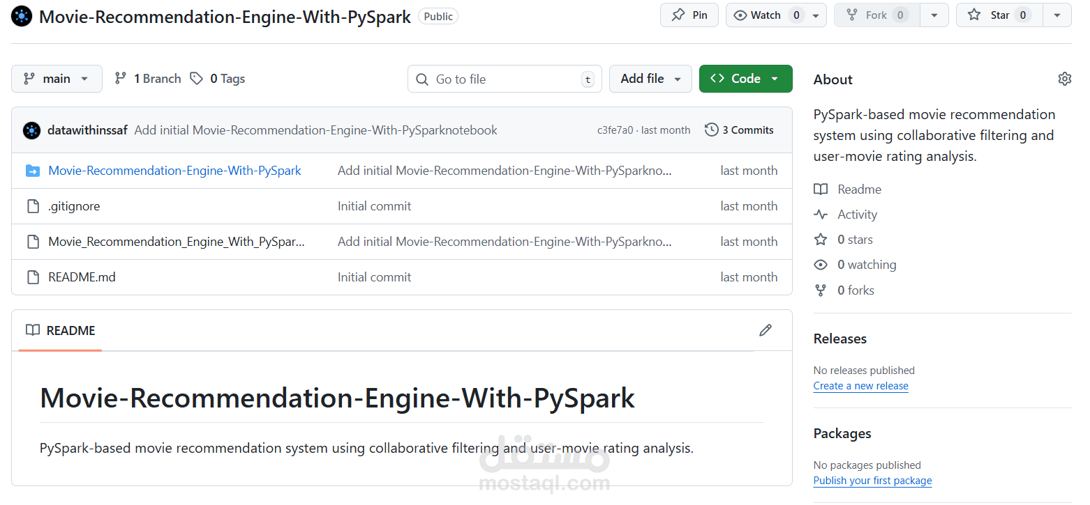 Movie Recommendation Engine