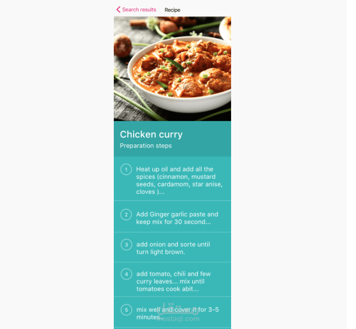 Recipe Preparation App
