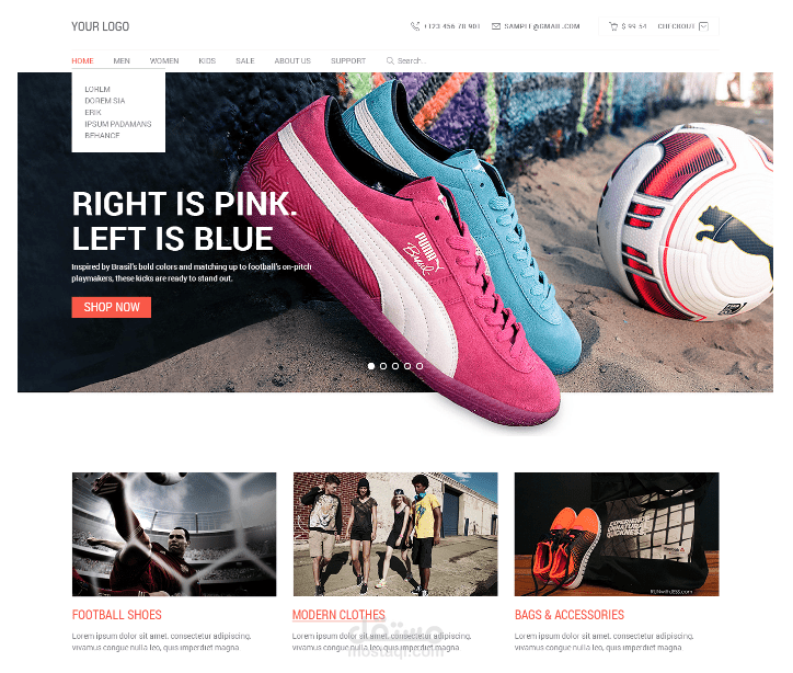 Prev Report Web & Mobile Design