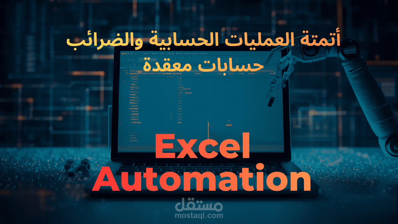 أتمتة حسابات المبيعات والضرائب باستخدام UiPath