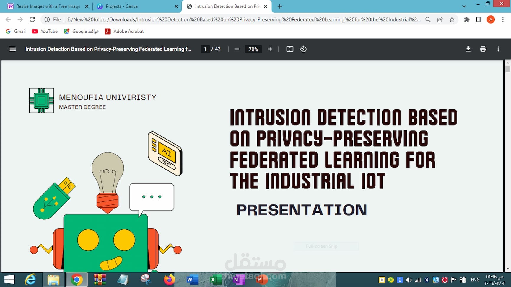 عروض تقديميه (presentations) جذابه واحترافيه للطلاب والشركات