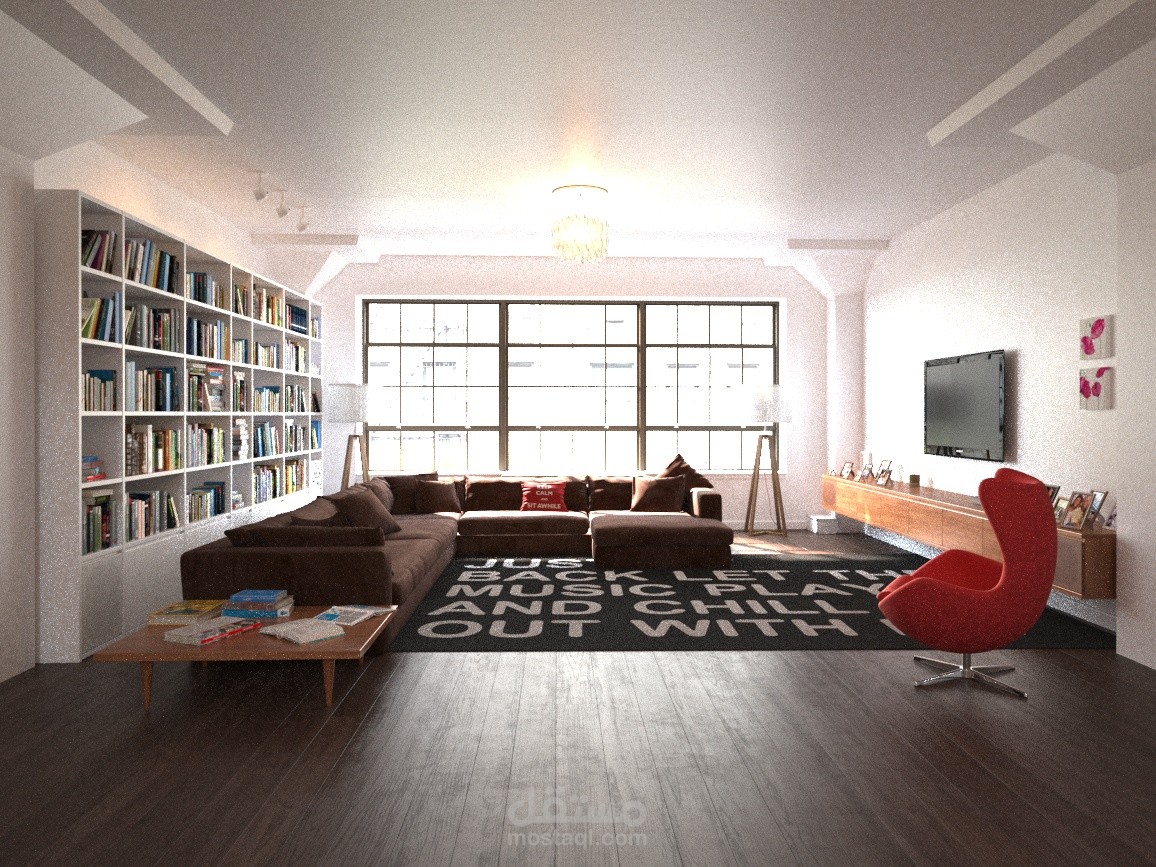 صالة بنظام مفتوح