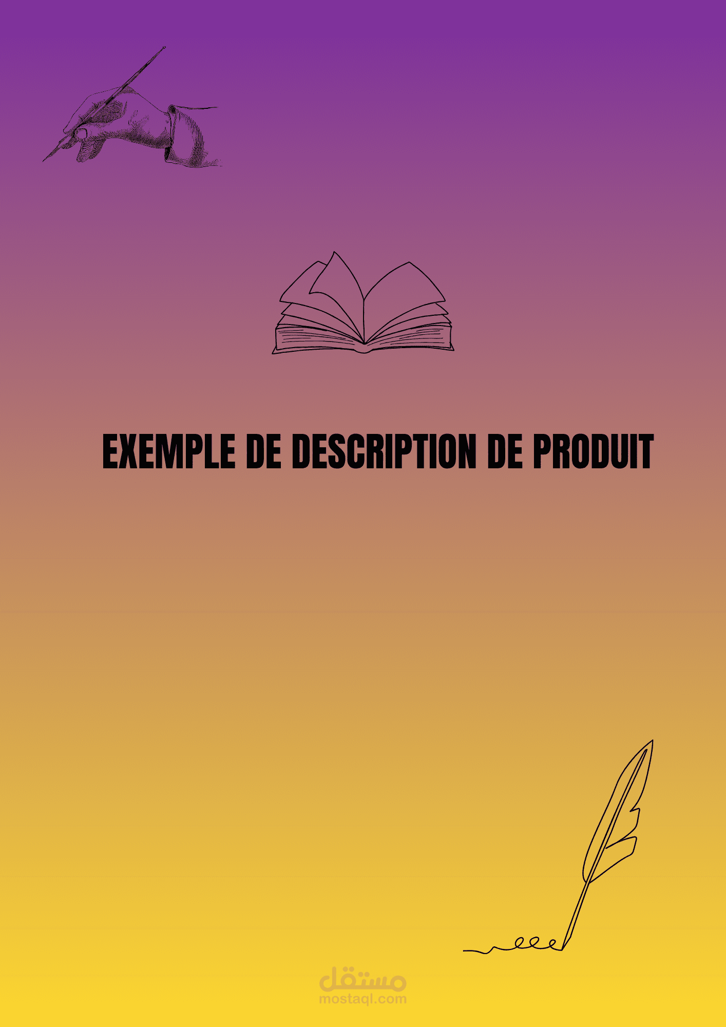 Rédaction de Description de Produit – Français