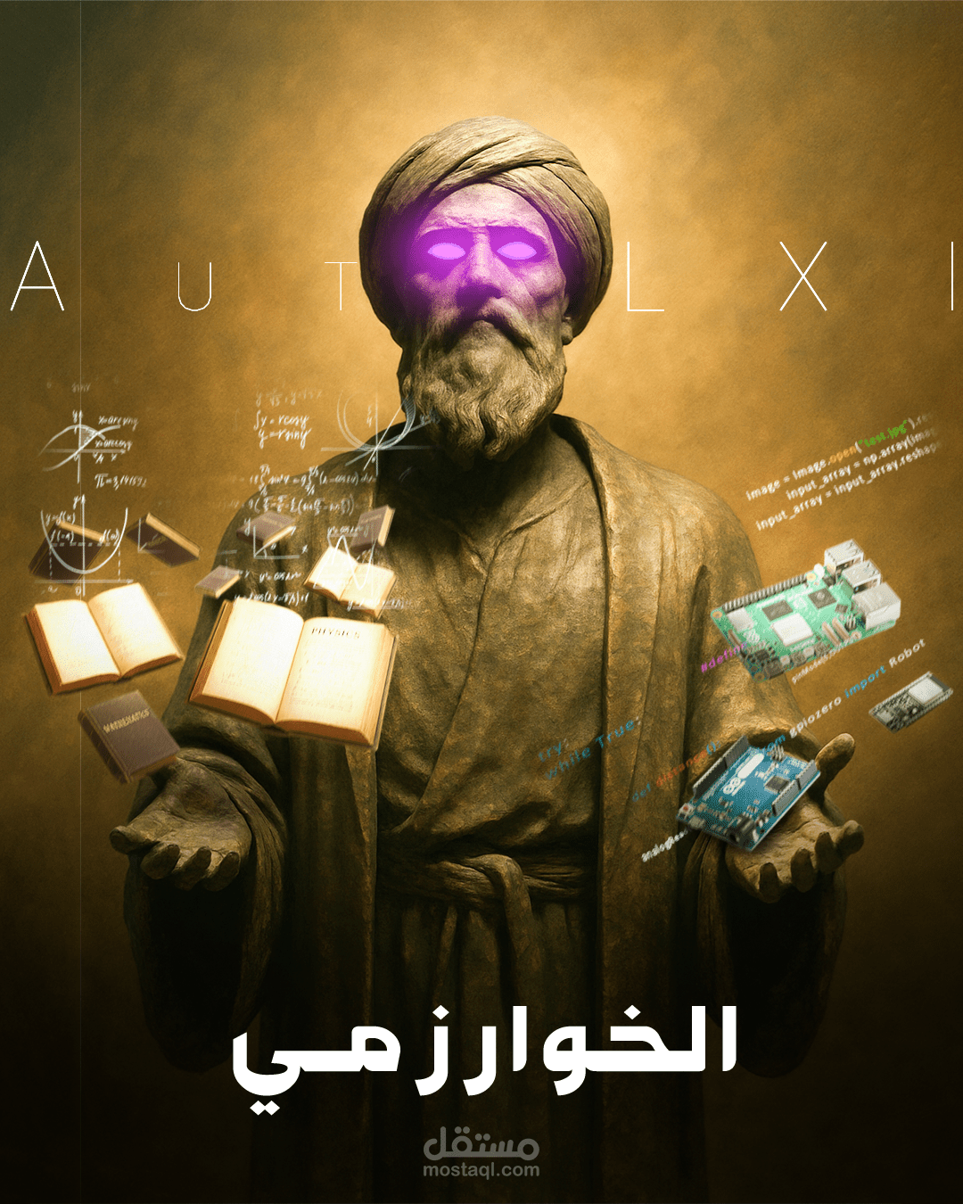 صورة تعبر عن كلية الهندسة الخوارزمي والربط بين العلم النظري والعملي