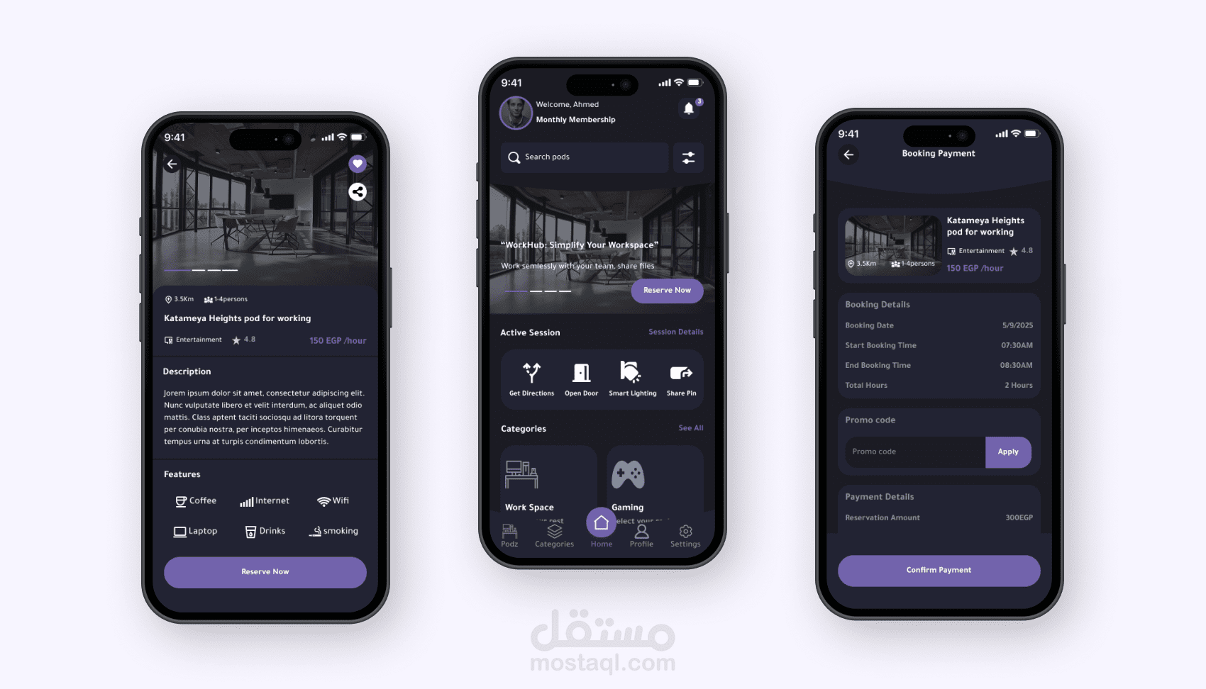 Workspace Booking App
