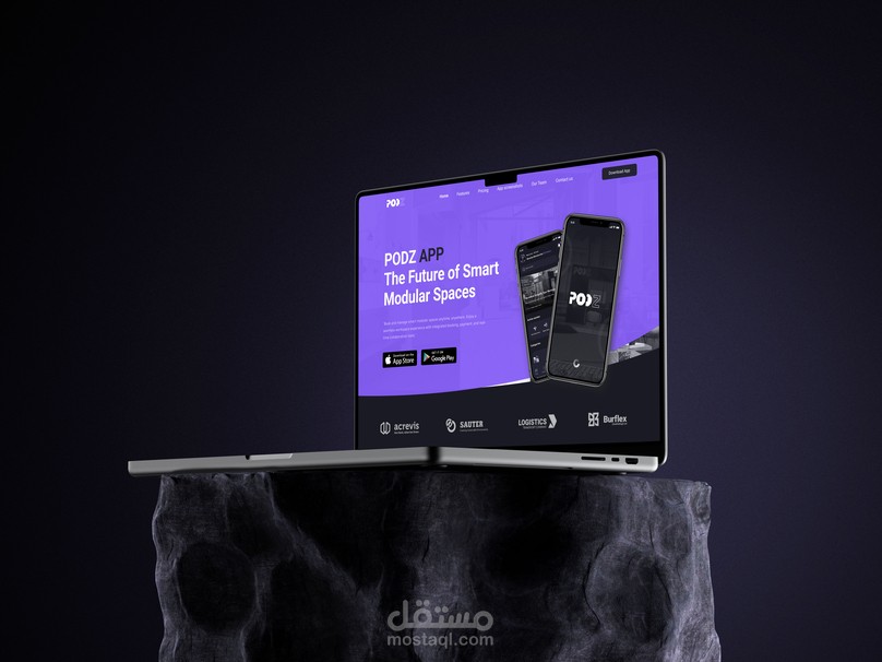 Workspace App Landing Page