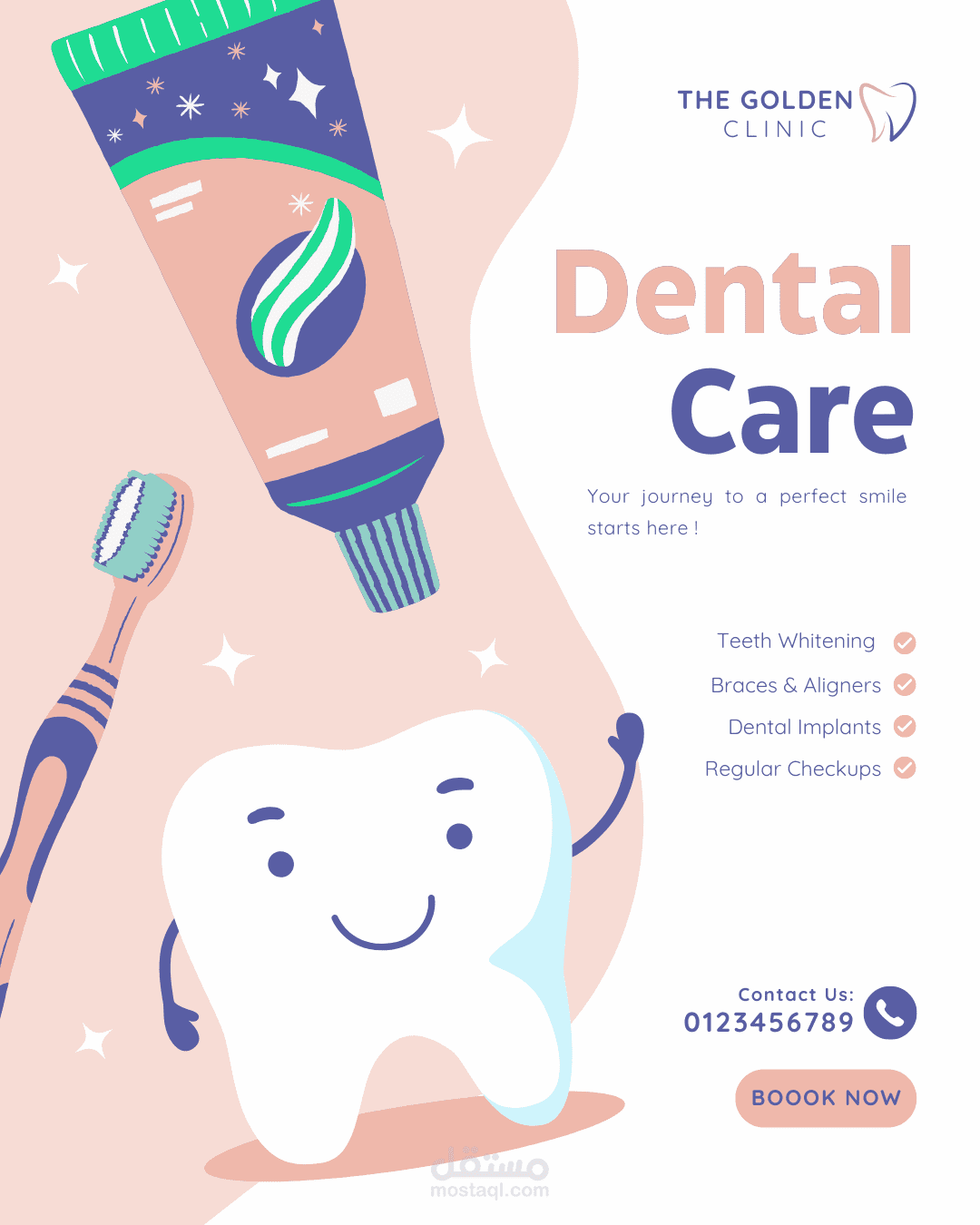 Instagram post for dental clinic
