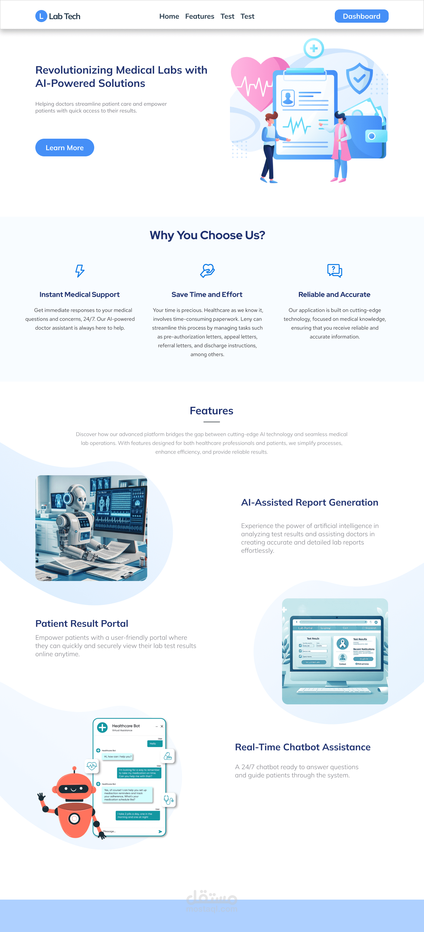 I will design a responsive and attractive landing page for your business
