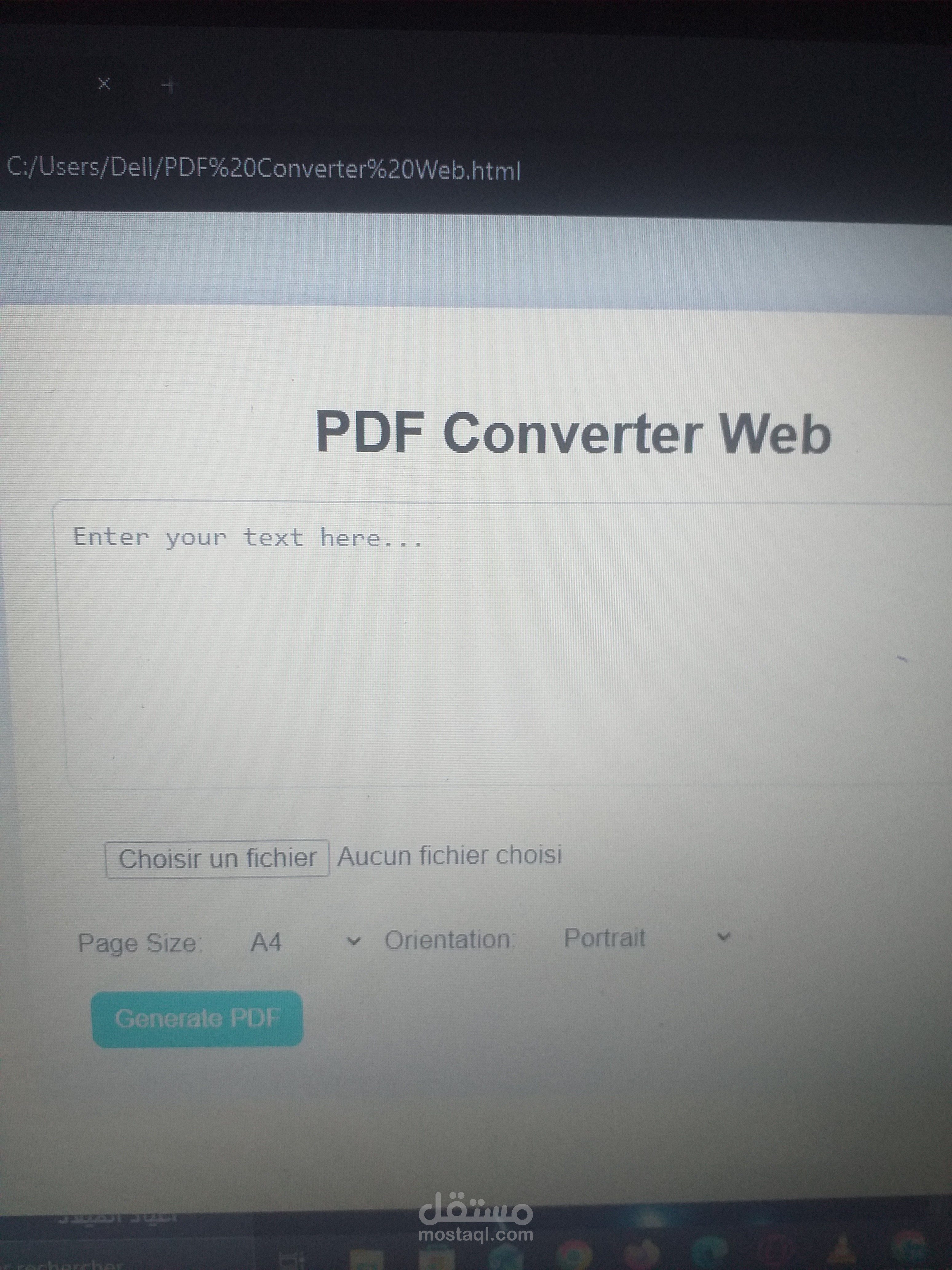 PDF Converter Web