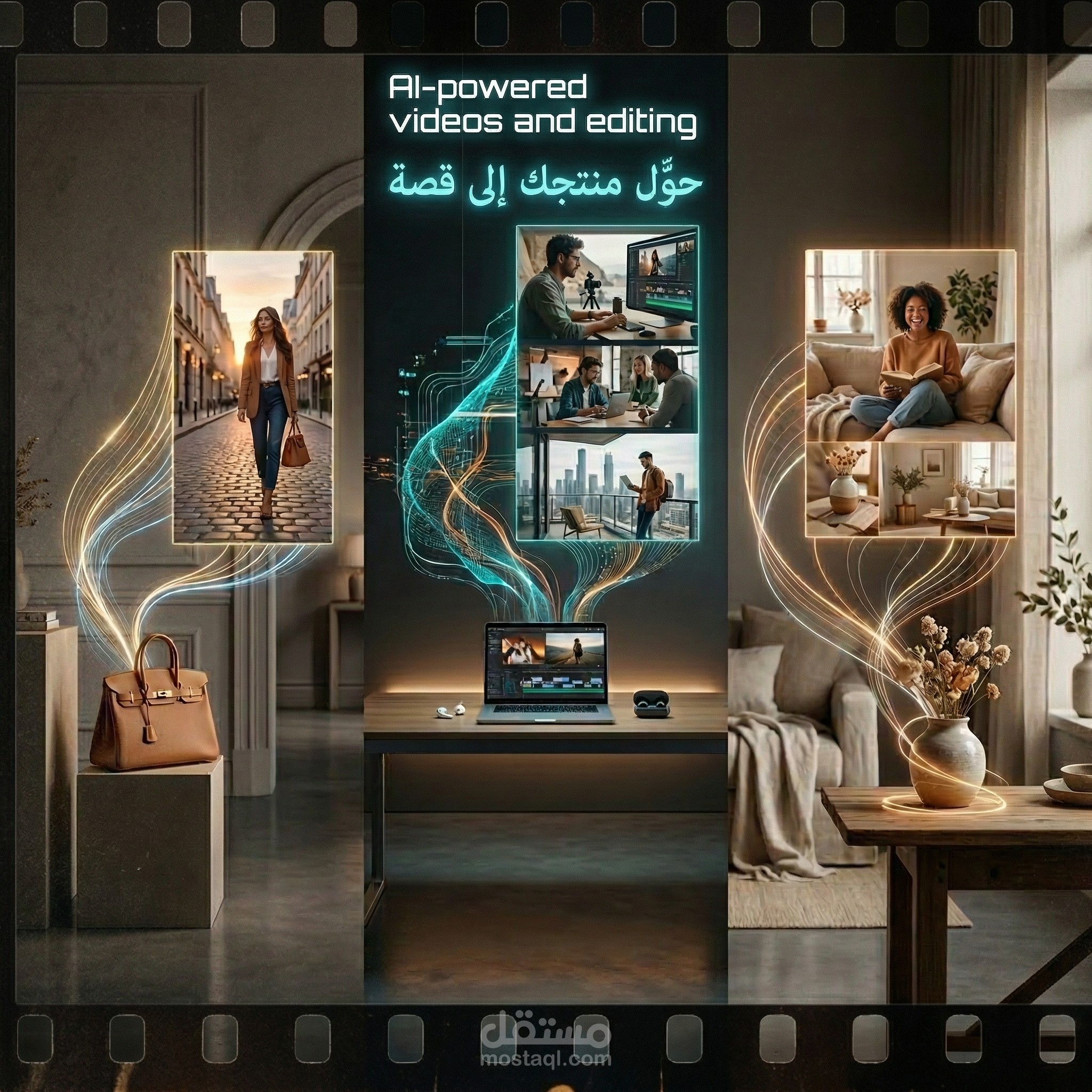 إنتاج فيديو تسويقي احترافي للمنتجات باستخدام الذكاء الاصطناعي | AI Product Marketing Video