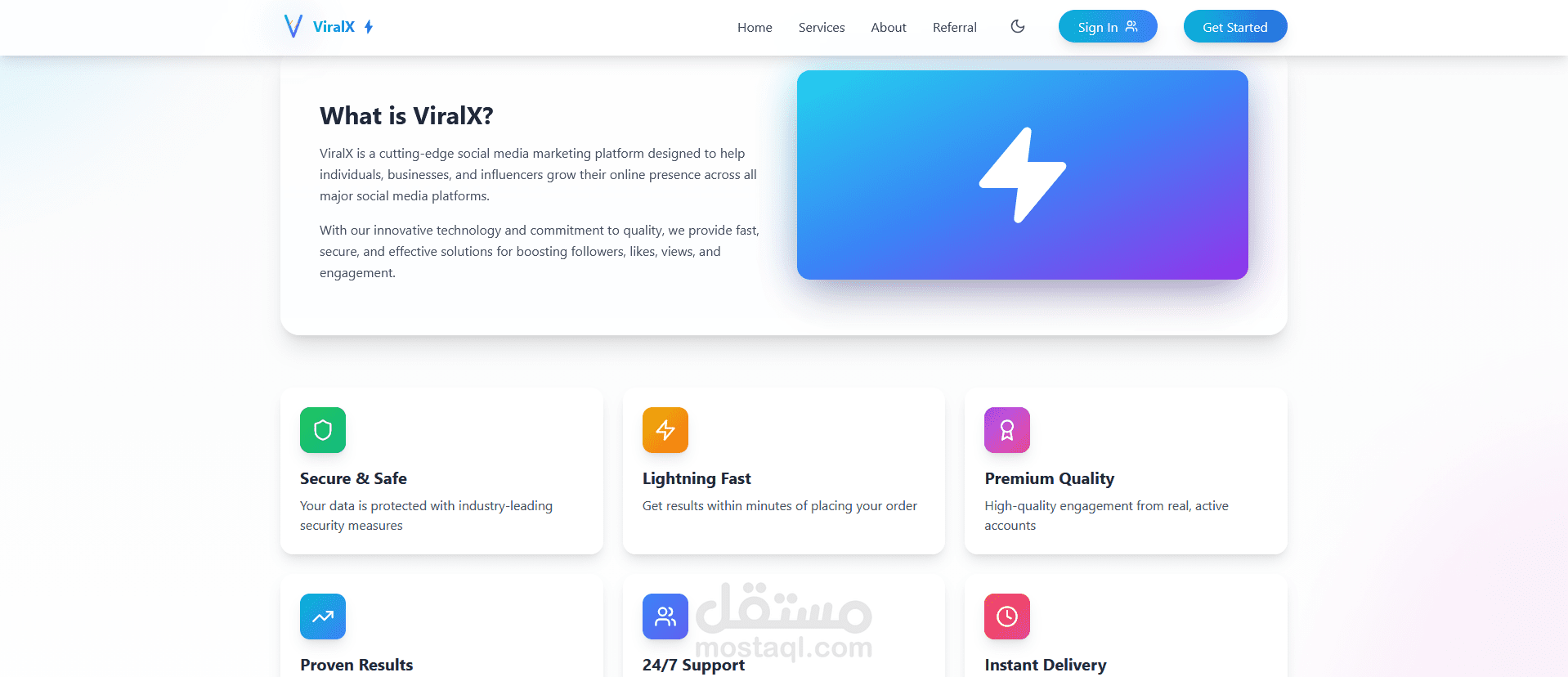 ViralX - Boost Your Social Media Presence