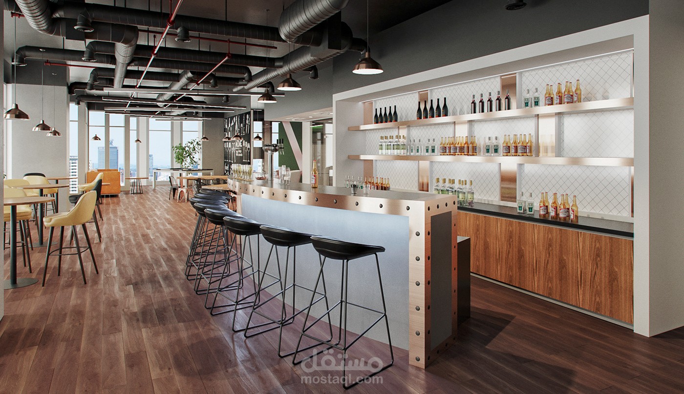 تصميم  مطعم