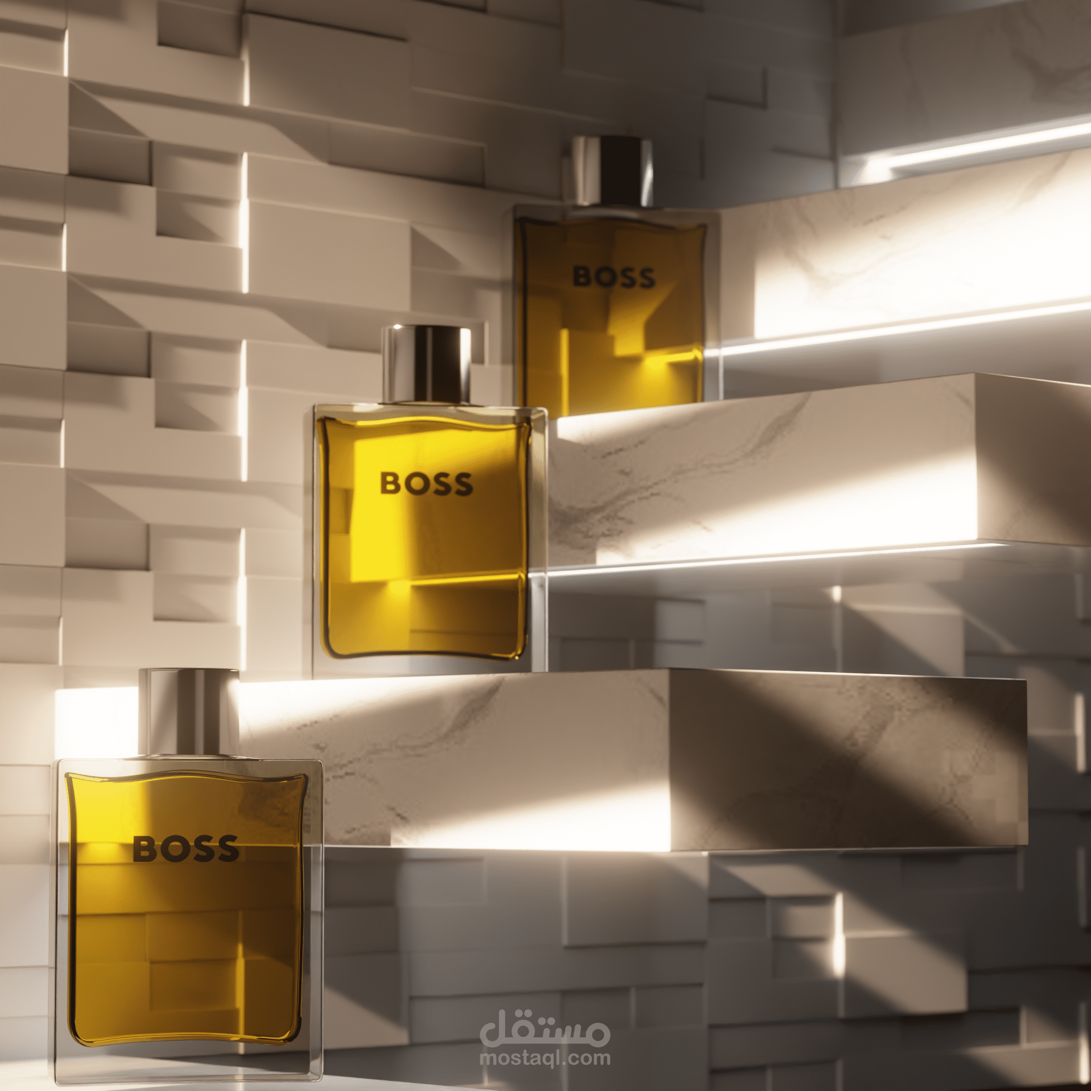 boss in motion perfume packing