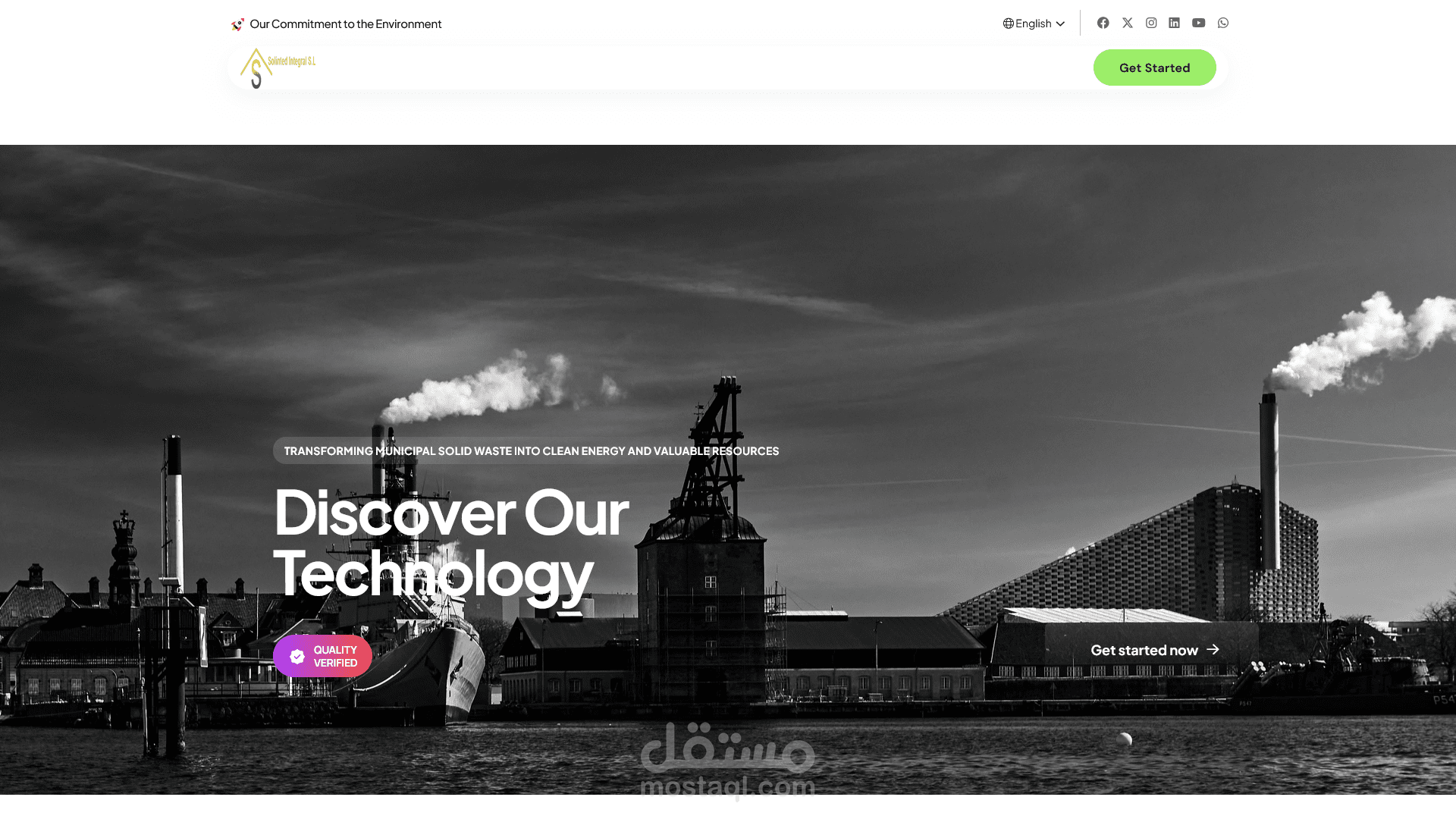 وصف مشروع Solinted.com