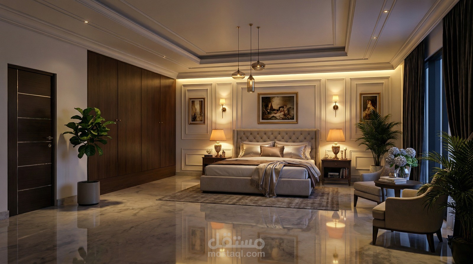 Living room interior design