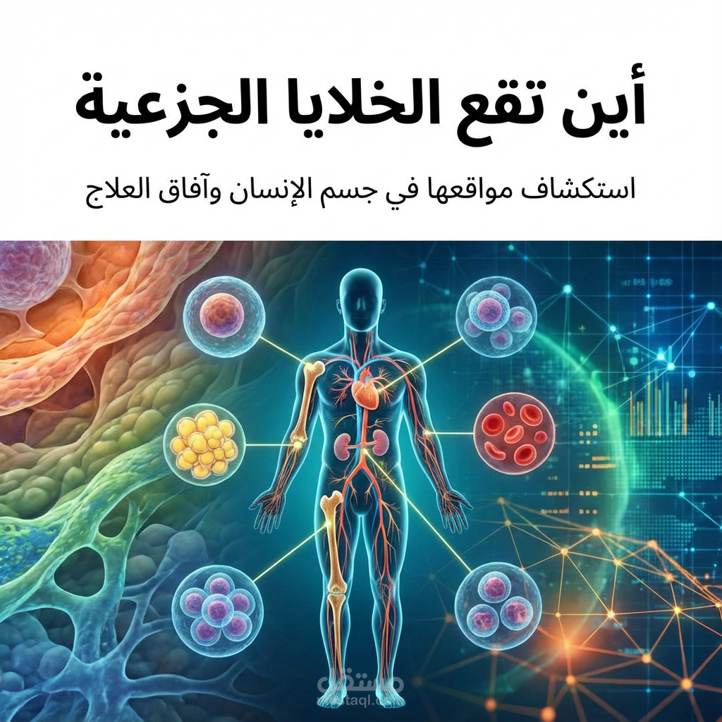 عمل بحث عن اين تقع الخلايا الجزعية